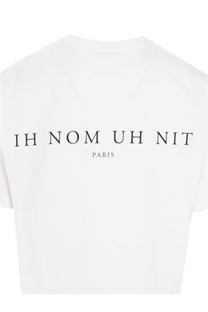 White cotton Mask-print T-shirt IH NOM UH NIT | NUW24270081